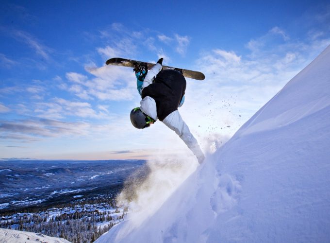 Wallpaper snowboarding, winter, snow, sky, 4k, Sport 174735241